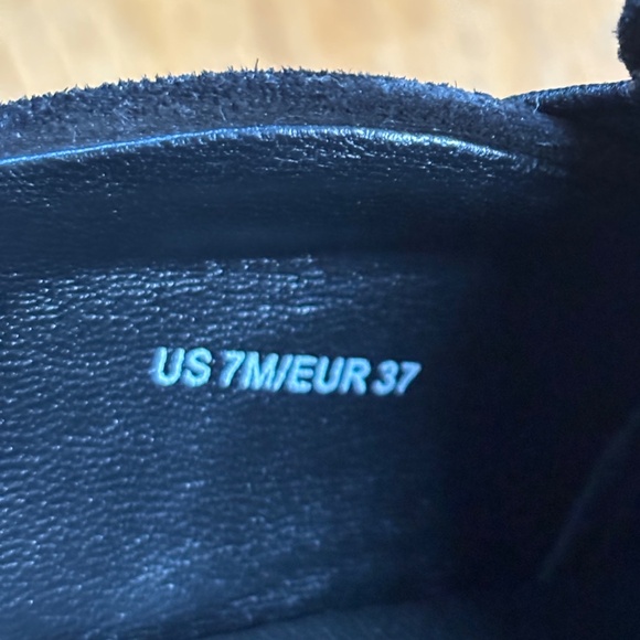 VINCE Black suede mule / slip-on / slide -7 m - Picture 5 of 7